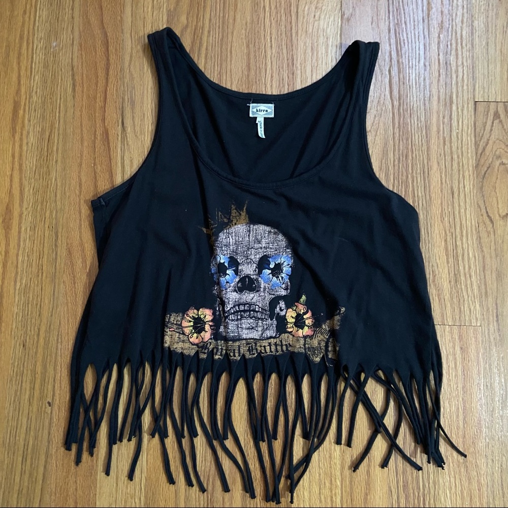 Fringe Crop Top